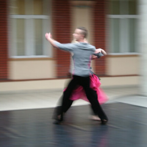 Studenci kierunku Taniec podczas występu