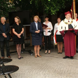 Rozdanie wyróżnień studentom i wykładowcom