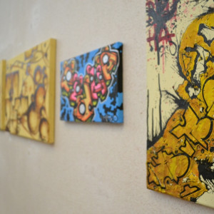 Wystawa organizowana przez studentów kulturoznawstwa