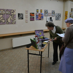 Wystawa organizowana przez studentów kulturoznawstwa