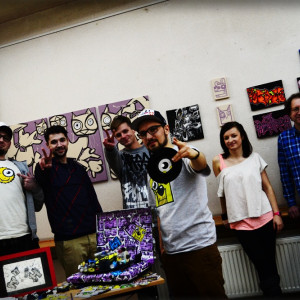 Wystawa organizowana przez studentów kulturoznawstwa