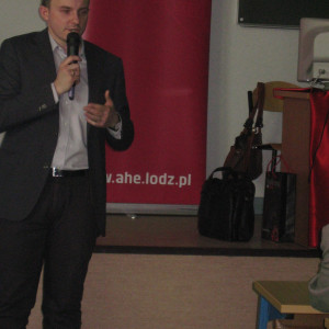 mgr Marcin Solarek, Zastępca Kanclerza Akademii Humanistyczno-Ekonomicznej w Łodzi