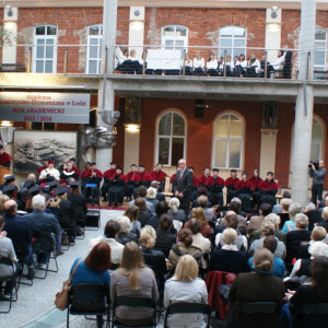 Inauguracja Roku Akademickiego - Patio 1