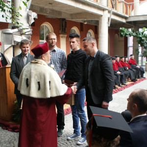 Wręczenie nagród za najlepszy projekt studencki