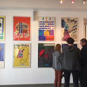 Wystawa plakatów w AHE w Łodzi