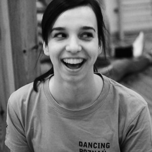 Studenci kierunku Taniec podczas występu