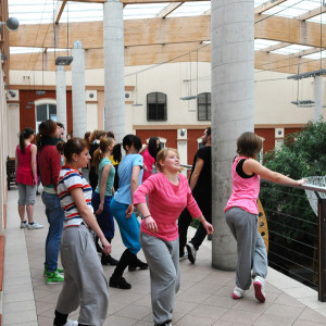 Performance studentów Tańca w AHE w Łodzi 