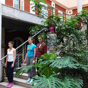 Studenci kierunku Taniec w AHE w Łodzi 