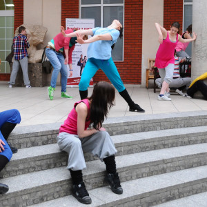 Występ studentów AHE w Łodzi 