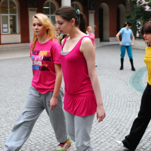 Studenci kierunku Taniec w AHE w Łodzi