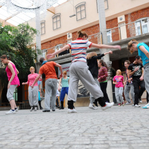 Występ tancerzy AHE w Łodzi 