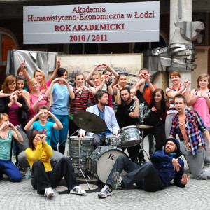 Studenci kierunku Taniec w AHE w Łodzi 