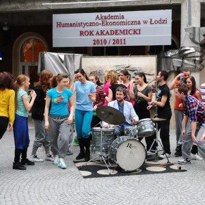 Studenci kierunku Taniec w AHE w Łodzi 