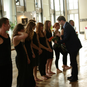 Występ studentów kierunku Taniec w AHE w Łodzi 