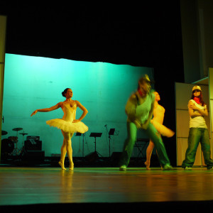 Studenci Tańca w AHE w Łodzi