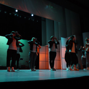 Studenci AHE w Łodzi na występie w Teatrze Jaracza