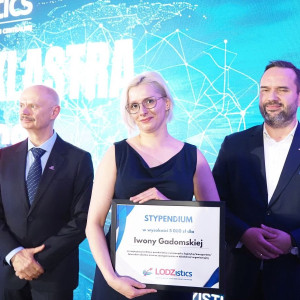 Stypendium Klaster LODZistics dla studentki zarządzania