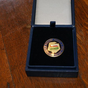 Honorową Odznakę OHP za szczególne osiągnięcia i wkład w rozwój OHP.