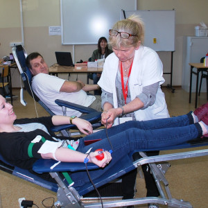 Finał akcji poboru krwi w AHE