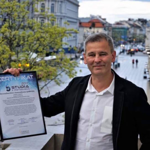 Jacek Grudzień prodziekan kierunku dziennikarstwo i komunikacja społeczna