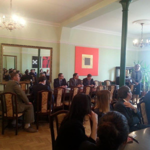 Delegacja z Ukrainy z wizytą w AHE Łódź