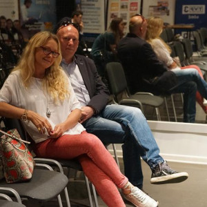 Marzanna Zielińska Fakty TVN Łódź oraz Robert Jastrzębski wydawca Faktów TVN