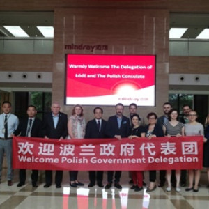 Wizyta w Parku Naukowo-Technologicznym i firmie Mindray