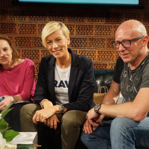 Dr Anna Fadecka, Anita Werner oraz Robert Jastrzębski - wydawca Faktów TVN