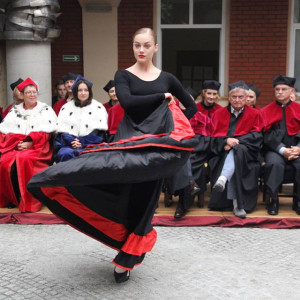 studentka kierunku taniec