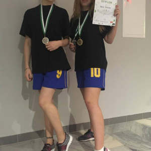 Młoda drużyna Klubu Uczelnianego Akademii Humanistyczno-Ekonomicznej w Łodzi