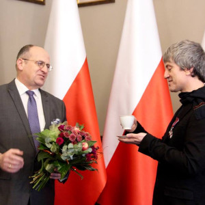 Odznaczenie dla Prodziekana kierunku taniec dr. Alexandra Azarkevitcha 