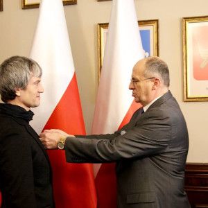 Odznaczenie dla Prodziekana kierunku taniec dr. Alexandra Azarkevitcha 