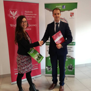 AHE w Łodzi i MOS w Białej - podpisanie umowy o współpracy