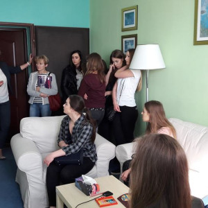 Symulacja rozprawy sądowej w wykonaniu studentów AHE Łódź