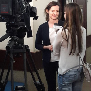 Symulacja rozprawy sądowej w wykonaniu studentów AHE Łódź