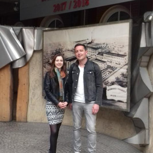 Przedstawiciel uczelni partnerskiej z wizytą w AHE