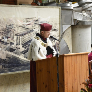 Rektor AKademii - dr Leszek Kuras