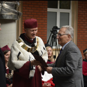 Podziękowania dla prof. dr. hab. Andrzeja Denysa