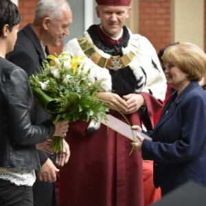 Podziekowanie dla dr Grażyny Tadeusiewicz