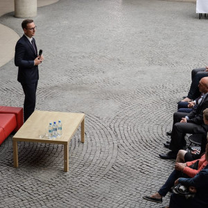 Spotkanie z Waldemarem Budą w Patio Akademii