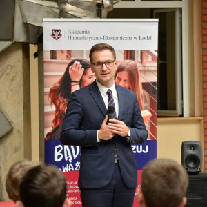 Spotkanie z Waldemarem Budą w Patio Akademii