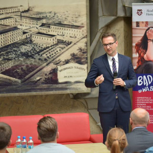 Spotkanie z Waldemarem Budą w Patio Akademii