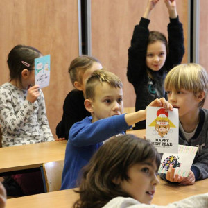 Studenci filologii uczyli kaligrafii