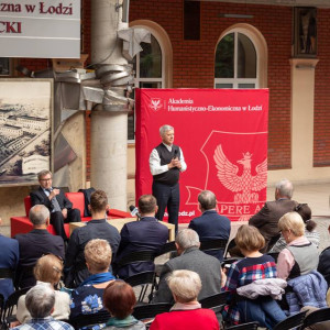 Spotkanie z prof. Markiem Belką na Patio AHE