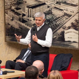 Spotkanie z prof. Markiem Belką na Patio AHE