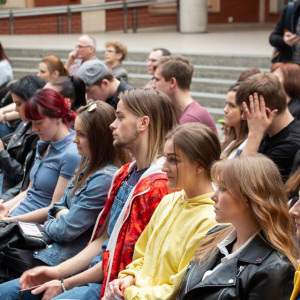 Spotkanie z prof. Markiem Belką na Patio AHE