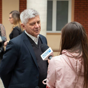 Spotkanie z prof. Markiem Belką na Patio AHE