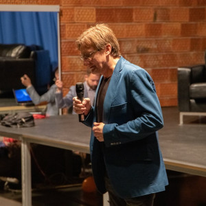 dr Wiesław Przybyła przywitał gości