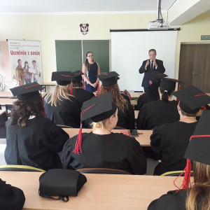 Uroczyste rozdanie dyplomów w Filii w Wodzisławiu Ślaskim