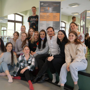 Kierownik baletu Teatru Wielkiego z wizytą w Akademii